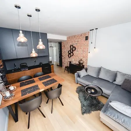 Stylowy Apartament W Centrum Sopotu Z Projektorem-2